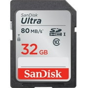 Sandisk 32GB Ultra Class 10 UH-1 SDHC Memory Card