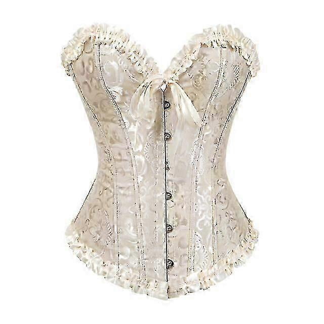 overbust corset sexy lace plus size erotic zip floral women bustier corset lingerie tops