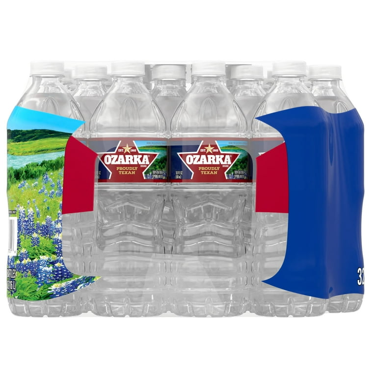 OZARKA Brand 100% Natural Spring Water, 16.9-ounce plastic bottles