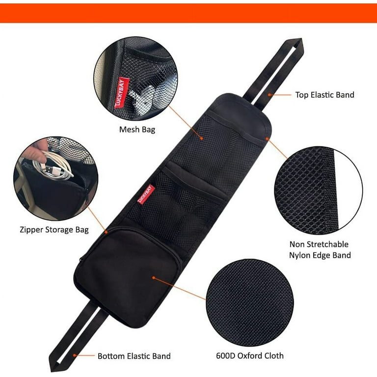 Amazon Mesh Car Purse Holder Luckybay Car Seat Side Organizer