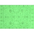 thumbnail image 1 of Ahgly Company Indoor Rectangle Oriental Emerald Green Traditional Area Rugs, 8' x 12', 1 of 4
