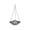 B, variant on USB Hanging Bird Bath Fountain, Elegant Outdoor Metal Birdbath with Electric Pump, Weatherproof Rustproof Decorative Basin for Hummingbird, Small Gardens Patios Balconies Yard Pathway Lawn