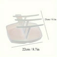 thumbnail image 3 of QJUHUNG 1/2 Pcs Bacon Tray Rack Microwave Bacon Cooker Shelf Rack High Temperature Resistance ZZZ, 3 of 6