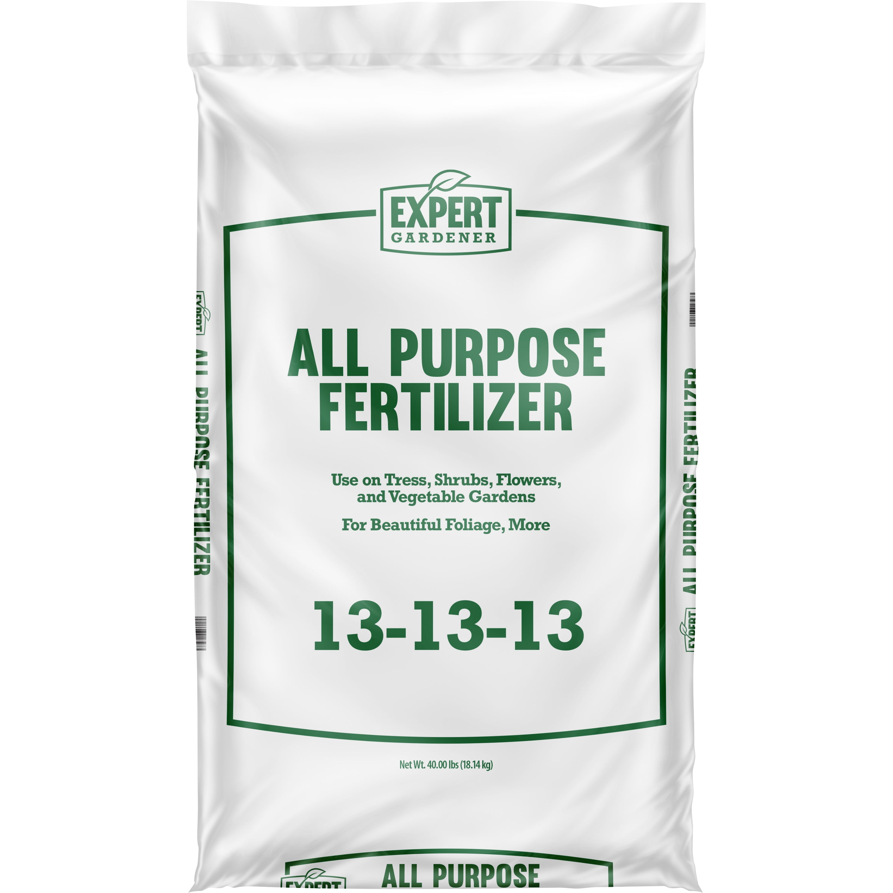 Expert Gardener All Purpose Fertilizer 13-13-13 Formula; 40 lb