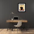 thumbnail image 3 of DiPaolo, Dan 20x24 Black Ornate Wood Framed with Double Matting Museum Art Print Titled - Two Latte Please, 3 of 4