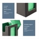 thumbnail image 2 of Caja de Almacenamiento de Tarjetas para Cartas Coleccionables, Caja de Baraja de Cartas con Ventana de Exhibición, Caja de Baraja de Cartas Roja, 2 of 10