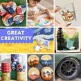 thumbnail image 3 of Kit de rotuladores de pintura acrílica TFIVE de doble punta, 24 colores, 3 of 7