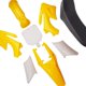 thumbnail image 2 of Juego de cojines de asiento de guardabarros de para motocicleta Amarillo Sunnimix Carcasa de guardabarros de carenado, 2 of 2