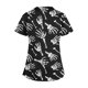 thumbnail image 4 of Fiudx Ofertas Del Día Top de Lactancia con Bolsillo y Cuello En V de Manga Corta con Estampado de Halloween para Mujer, 4 of 5