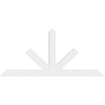 thumbnail image 2 of 96"W x 44"H x 2"D x 6"F, 11/12 Pitch, Saratoga Architectural Grade PVC Gable Bracket, 2 of 8