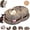 2Pcs, variant on Kitty Curls Cat Toy, Cat Kurlz, Marlene Kitty Curls Cat Toy, Reversible Infinity Style Magic Organ Cat Scratching Board, Made from Recycled Corrugated Cardboard Durable & Long Lasting (1Pcs)