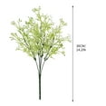 thumbnail image 2 of SLYNSHome Fake Green Plants Flowers Artificial Greenery Stems Faux Grass Outdoor UV Resistant Greenery Shrubs Plant for Outdoor Planters Wedding Indoor Outside Home Garden D茅cor, 2 of 3