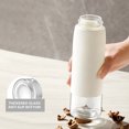 thumbnail image 6 of Bxaolu Auto Flip Olive Oil Dispenser Bottle for Kitchen – 500ml /17oz Cooking Glass Oil and Vinegar Cruet, Oil Container, Soy Sauce Dispenser, White, 6 of 8