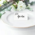 thumbnail image 2 of Koyal Wholesale Minimal Line Table Tent Place Cards for Wedding Party Tables, Seating Name Place Cards, 56 Pack, 2 of 5