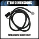 thumbnail image 5 of 1 Juego de arnés de cableado plano de 4 vías para remolque para Nissan Frontier 2005-2022 para Nissan Xterra 2005-2015 Negro, 5 of 7