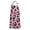 Pink And Black, variant on Leopard Pattern Apron-Garden Aprons for Women with Pockets-Cotton Linen Waterproof Kitchen Cooking Gardening Aprons Adjustable for Kitchen,Cooking,BBQ and Salon 33x27 Inch