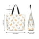 thumbnail image 5 of Balery Funny Chicken Bolsa Tote Estilo Estético con Cremalleras, Bolsa de Hombro, Bolsa de Compras Grande y Plegable, 5 of 8