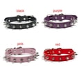 thumbnail image 2 of Small Medium Dogs Adjustable Rivets Anti-Bite Pet Collar Neck Strap Dog Collars RED S, 2 of 8