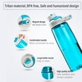 thumbnail image 3 of Sports Water Bottle with Magnetic Free Tritan Sports Water Cup 750ml Durable Leak Proof Water Bottle Sports Shaker Bottle Outdoor, 3 of 7