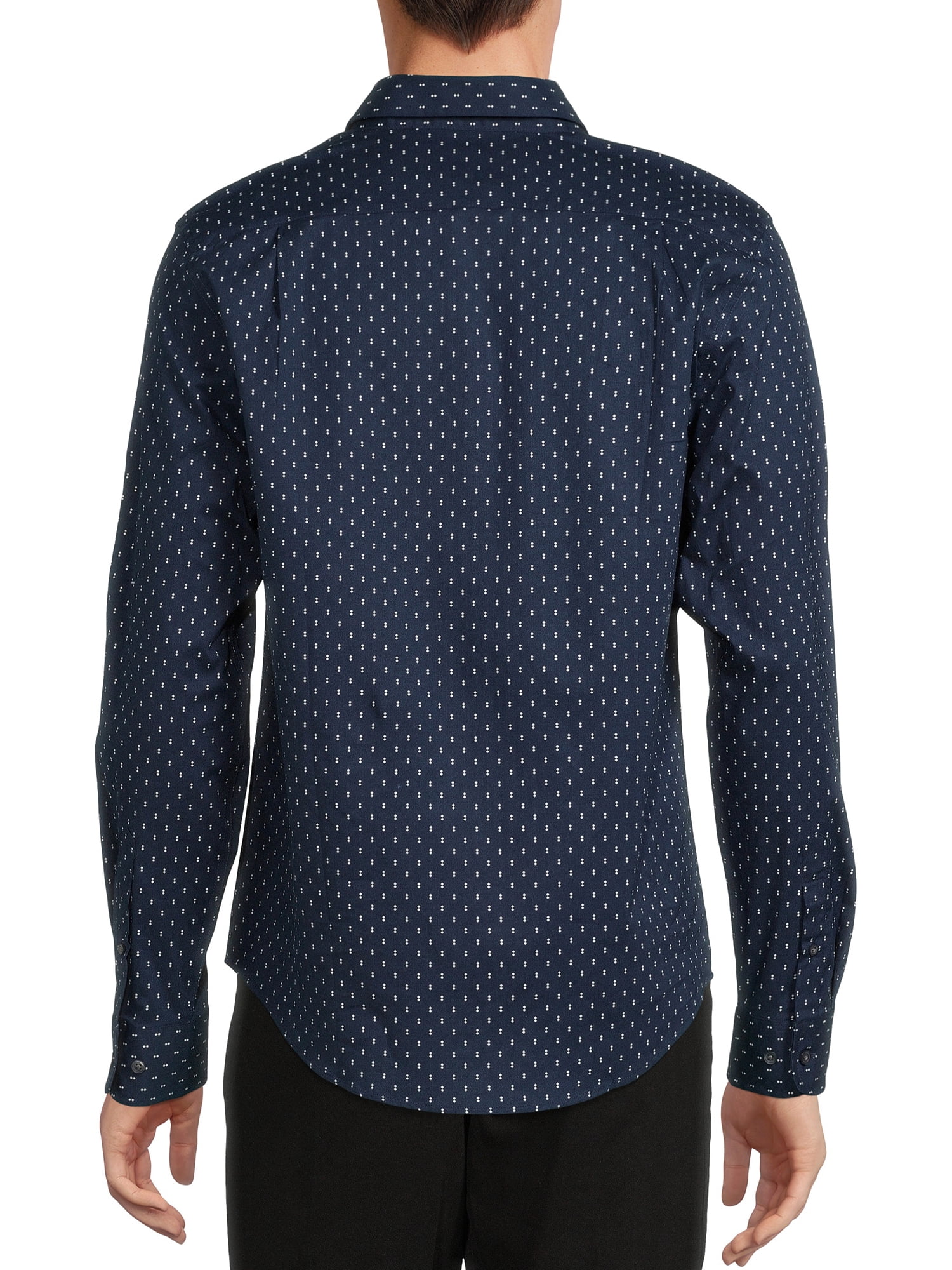George Men’s Poplin Shirt with Long Sleeves