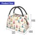 thumbnail image 2 of Fotbe Reto Marine Nautical Bolsa Térmica Portátil con Estampado, Bolsa de Entrega de Alimentos Aislada, Bolsa Reutilizable de Gran Capacidad para Comidas y Supermercado, 2 of 6