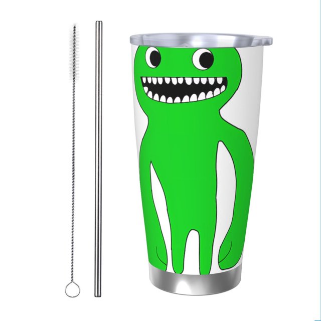 Vaso de 20 oz Garten Of BanBan, taza de viaje para café con aislamiento al vacío de acero inoxidable, taza de café, taza de viaje con tapa, taza térmica para exteriores