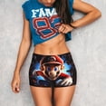 thumbnail image 3 of Lsque Mario Pattern High Waisted Biker Shorts for Women-Tummy Control Fitness Athletic Workout Running Yoga Gym Shorts,Moisture-Wicking-Small, 3 of 9