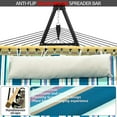 thumbnail image 4 of Tranquillo Unity Support de Hamac Ajustable, Support de Hamac Double en Acier Capacité de 800 Lb pour 2 Personnes, Support Préassemblé de Qualité Supérieure pour Intérieur Extérieur, Feuille Bleue, 4 of 10