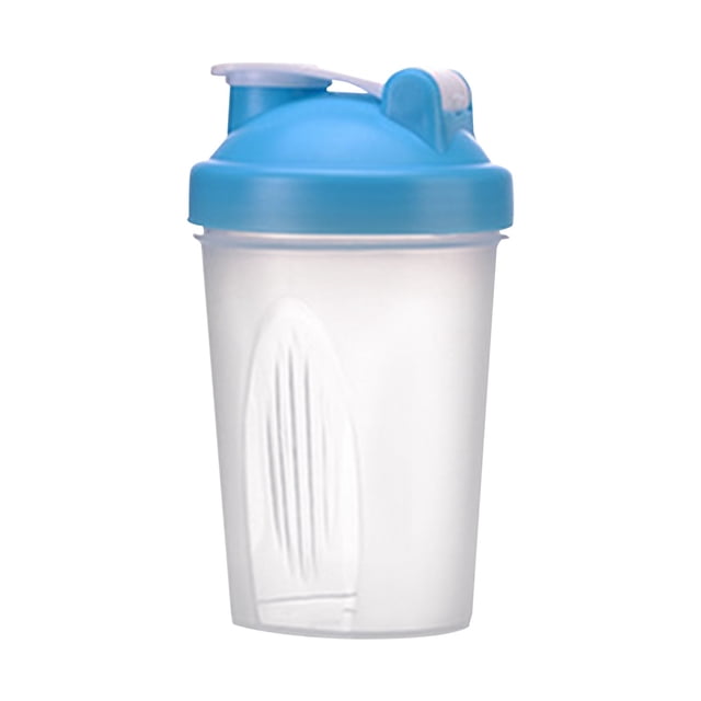 600ml Protein Shaker Bottle for Mixing Whey Sports Drinks with Integrated Stirring Cup