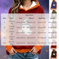 thumbnail image 3 of DeHolifer Womens Halloween Sweatshirts Casual Printed Hoodies Lightweight Fall Winter Pullover Tops Black 2XL, 3 of 7