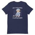 thumbnail image 2 of Kiss the Homies Unisex T-Shirt Funny Meme Graphic Tee, Playful Internet Humor Shirt, Trendy Gift for Friends, 2 of 3