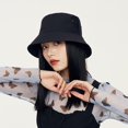 thumbnail image 5 of Trendy Bucket Hat Beach Sun Hat for Women Men Summer Sun Protection Fisherman Hat, 5 of 5