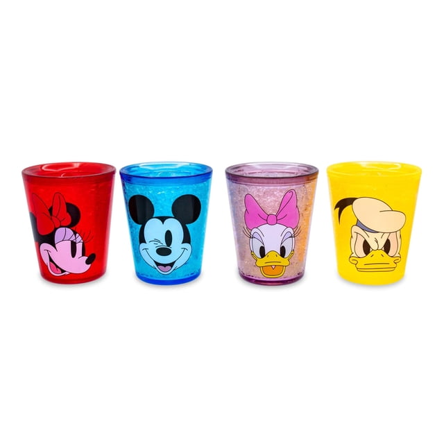 Minitazas Silver Buffalo Disney Mickey Mouse, juego de 4
