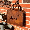 thumbnail image 4 of Vintage Iron Metal Planter Rustic Flower Basket for Indoor Outdoor Tabletop, Weather Resistant Small Decorative Pot for Home Garden Patio, 4 of 9