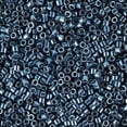 thumbnail image 2 of Miyuki Delica Seed Beads – Size 11/0 (1.6 mm), DB0459, Nickle-Plate Teal, 7.2 g, Approx. 1440 Beads, 2 of 7