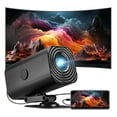 thumbnail image 3 of Mini Projector with WiFi and Bluetooth, 1080P Portable Movie Projector with 360 Adjustable Stand, Auto Keystone LED Home Theater Projector for Phone HD Multimedia Interface USB TV Stick Laptop, 3 of 7
