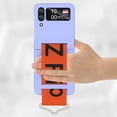 thumbnail image 4 of Z Flip 4 Case with Strap Galaxy Z Flip 4 Phone Case Silicone Protective Cover Heavy Duty Shockproof Samsung Flip 4 5G Case-Purple, 4 of 8