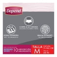 thumbnail image 4 of Ropa Interior para incontinencia Depend Unisex unisex mediano 15 pzas, 4 of 4