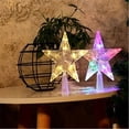 thumbnail image 3 of Décoration d'Arbre de Noël Étoile Lumineuse à LED Changeant de Couleur Multi Couleurs, 3 of 6