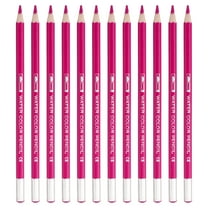 Uxcell Watercolor Pencil for Blending, Coloring, Sketch Drawing, Painting, 12Pcs, Pink