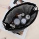 thumbnail image 5 of Ofertas Únicas 1 Pc Bolsa de Maquillaje Portátil con Cierre de Cuerda de Terciopelo Negro, 5 of 6