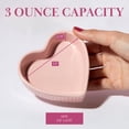 thumbnail image 4 of Paris Hilton - Juego de ramekin en forma de corazón, mini ramekins de cerámica, apto para horno, apto para lavaplatos, gres fabricado sin PFOA, juego de 4 piezas, rosa, 4 of 8
