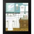 thumbnail image 2 of Zarris, Chariklia 20x24 Black Modern Framed Museum Art Print Titled - Classic Bath II, 2 of 5