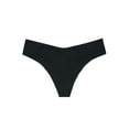 thumbnail image 4 of Joyspun Women's No Show Freecut Thong Panties, 5-Pack, Sizes XS to 3X, Style JS691PK, 4 of 4