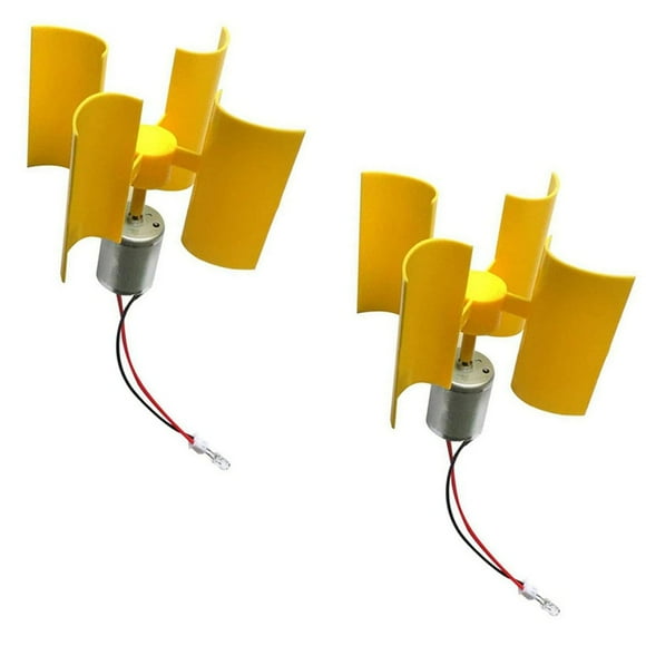 Mini Vertical Wind Turbine Kit for DIY Science Education and Power Generation