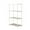 White, variant on WEGFTDUOP 4-Tier Snap-Lock Ventilated Plastic Shelf 21.6"x9.8"x32.7" White Light-Duty Storage Organizer for Kitchen Pantry Bathroom Garage Basement 55 lb per Shelf No-Tools Assembly
