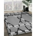 thumbnail image 3 of Ahgly Company Machine Washable Indoor Rectangle Transitional Grey Gray Area Rugs, 2' x 5', 3 of 7