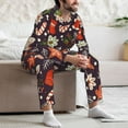 thumbnail image 7 of Salouo Winter Holiday Christmas Print Button-Front Long Sleeve Pajama Set for Men, Soft 2Pjs Men's Long Sleeve Sleepwear-Large, 7 of 7