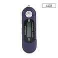 thumbnail image 1 of Clé USB Lecteur Mp3 4 Go Lecteur de Musique Prend en Charge Pile AAA Remplaçable (Non Incluse) Enregistrement Radio FM Extensible jusqu'à 32 Go, 1 of 12