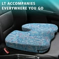 thumbnail image 4 of Premium Gel & Memory Foam Seat Cushion–Doctor Recommended Office Chair Cushion,Car Seat Cushion–Chair Cushions for Back & Sciatica Pain Relief–Seat Cushions for Office & Desk, 4 of 6